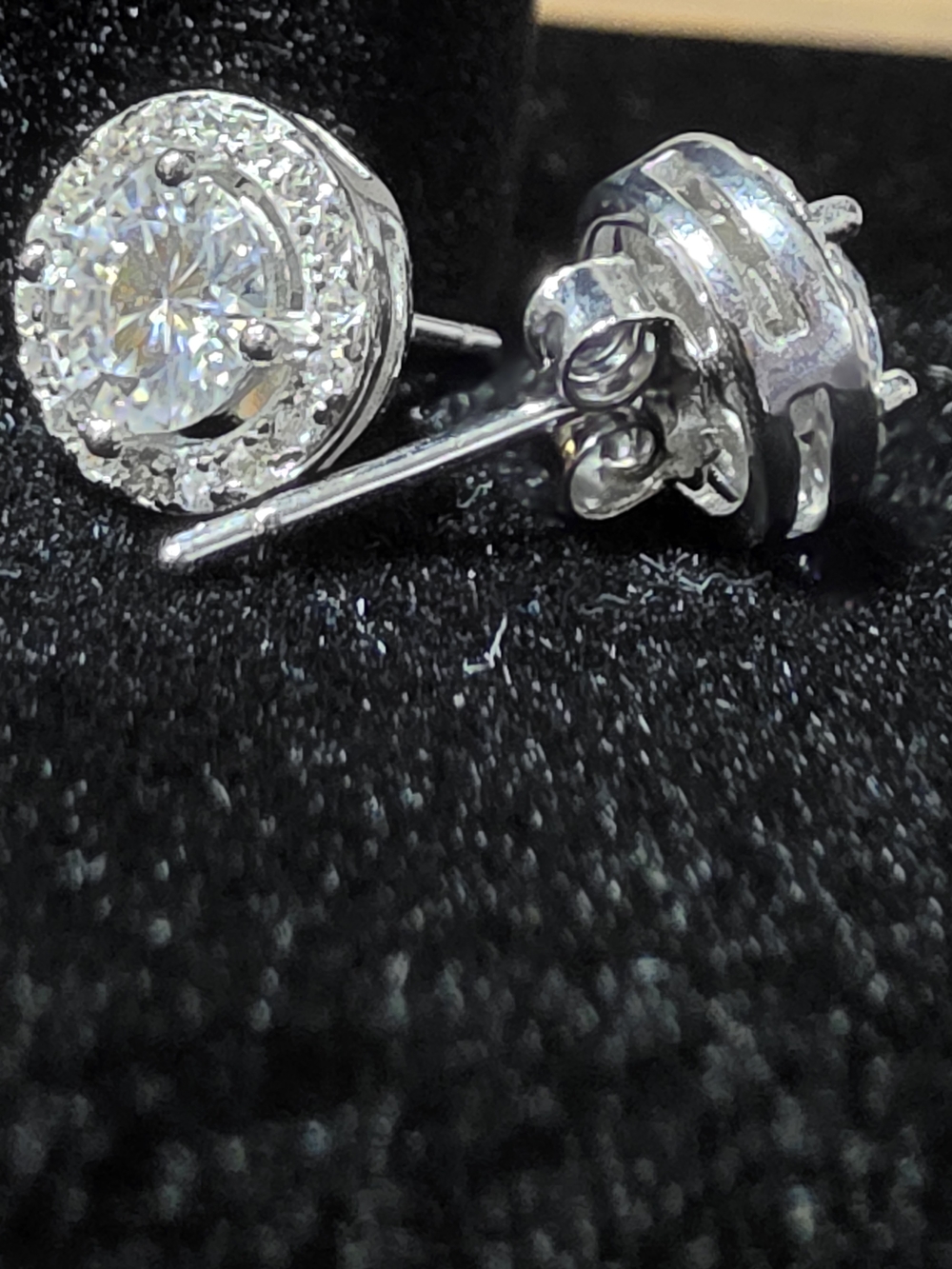 NEW Halo Stud Earrings